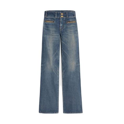 Women's Jane flare jeans in union wash denim 